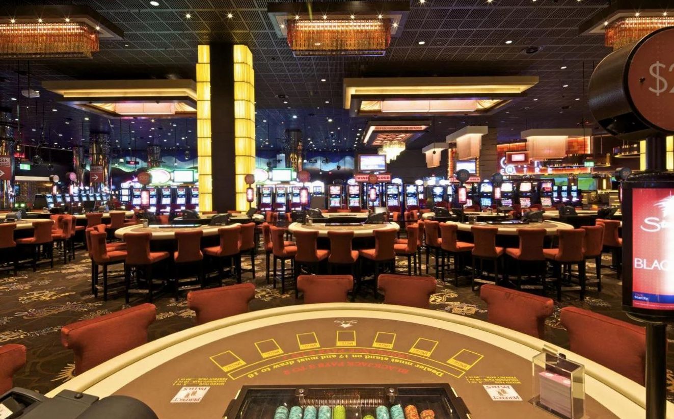 Blackjack table at The Star Sydney